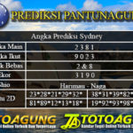 Prediksi Togel Prediksi Togel Sydney, Prediksi Togel Sydney Jumat, Pantun Prediksi Online