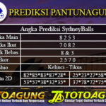Prediksi Togel Prediksi Togel SydneyBalls, Prediksi Togel SydneyBalls Rabu, Pantun Prediksi Online